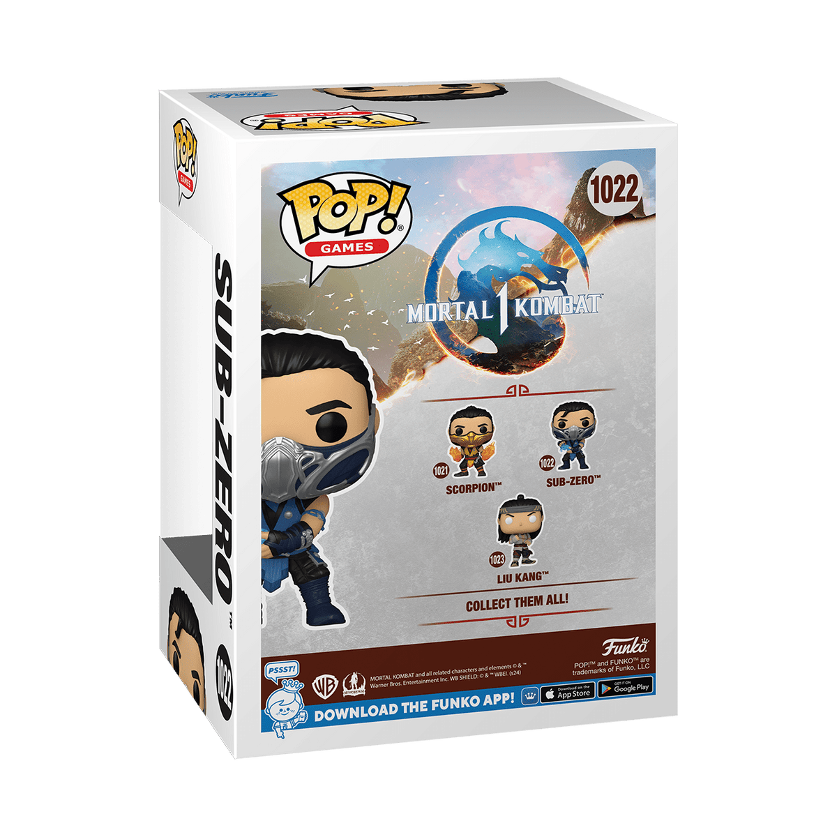 Pop! Vinyl - MK1 - Sub Zero 889698802758