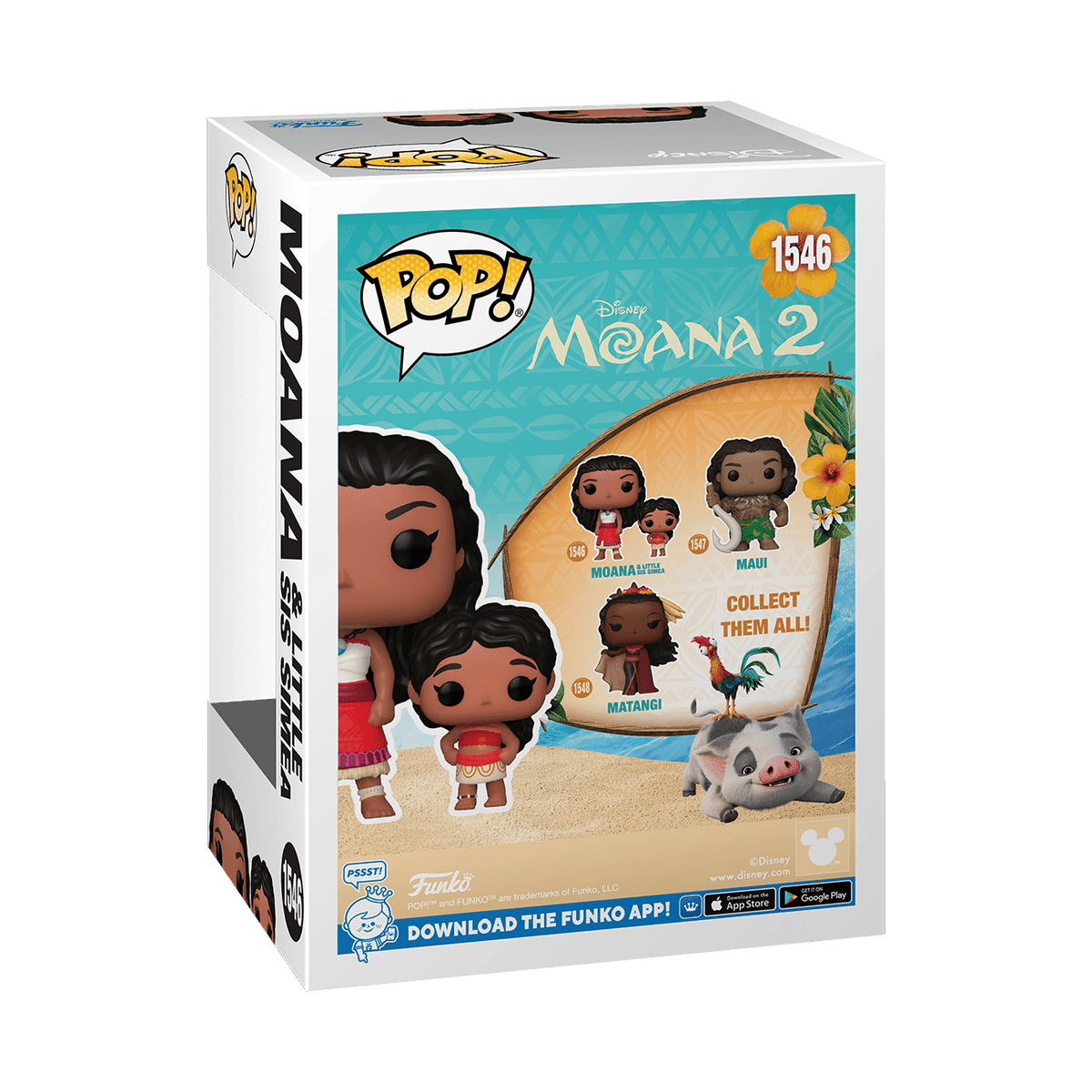 Pop! Vinyl - Moana 2 - Moana w/ Simea 889698797368