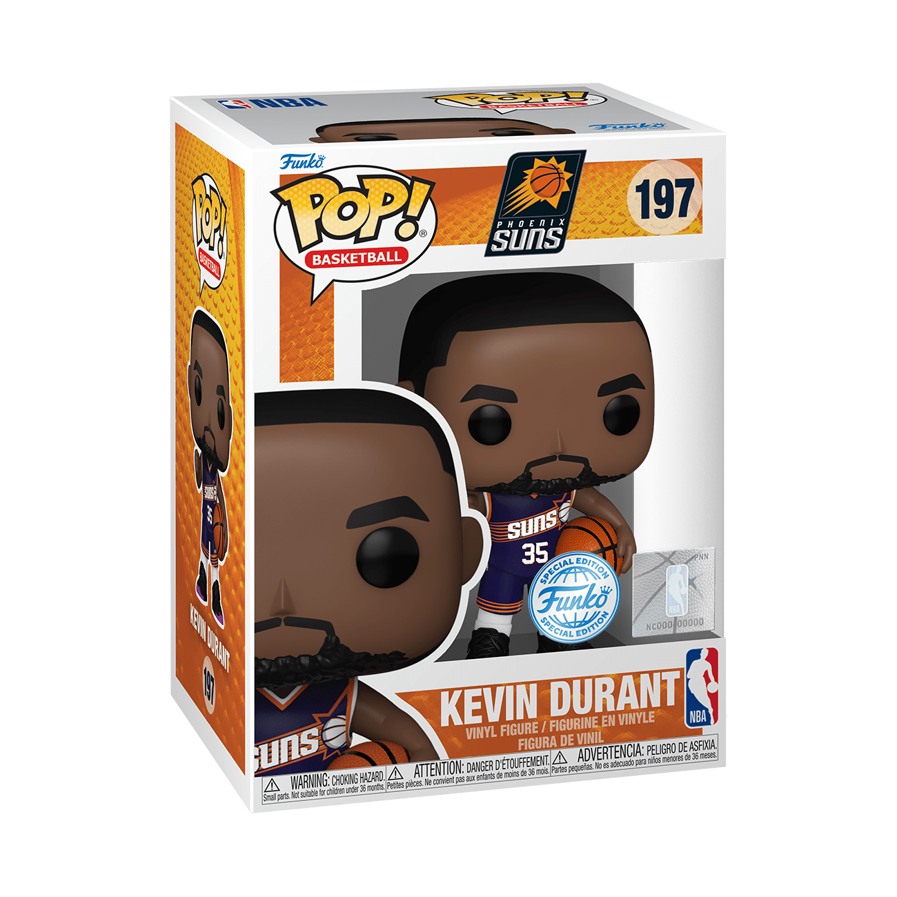 Pop! Vinyl - NBA Suns - Kevin Durant 889698828284