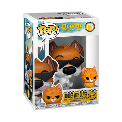 Pop! Vinyl - Oliver & Company - Dodger (1 in 6 Chance of Chase) 889698903295