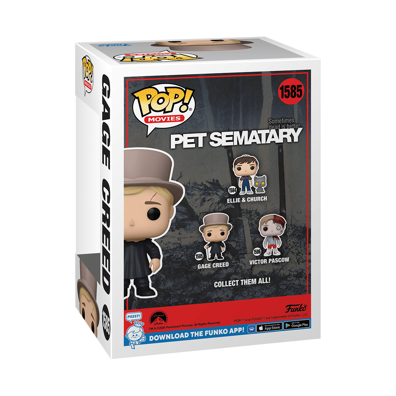 Pop! Vinyl - Pet Sematary - Gage Creed 889698807128