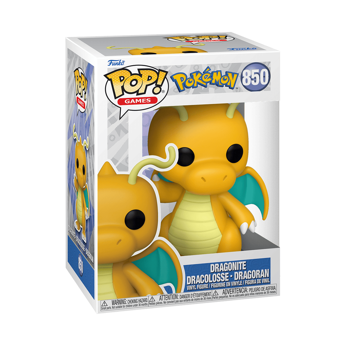 Pop! Vinyl - Pokemon - Dragonite 889698742207
