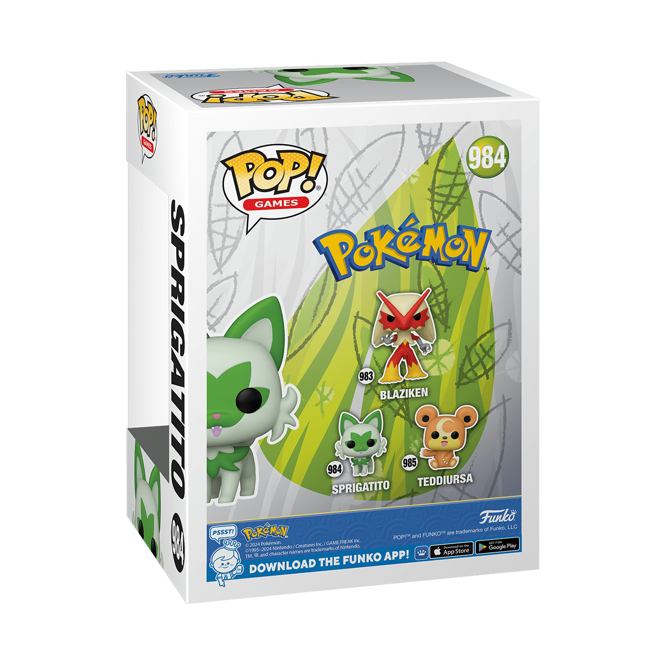 Pop! Vinyl - Pokemon - Sprigatito 889698751919