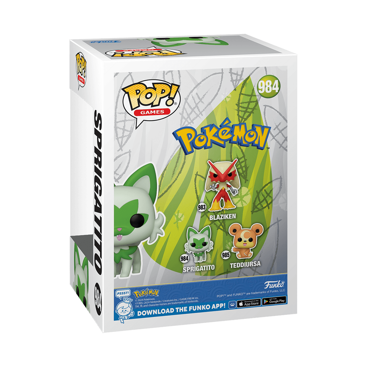 Pop! Vinyl - Pokemon - Sprigatito 889698751919