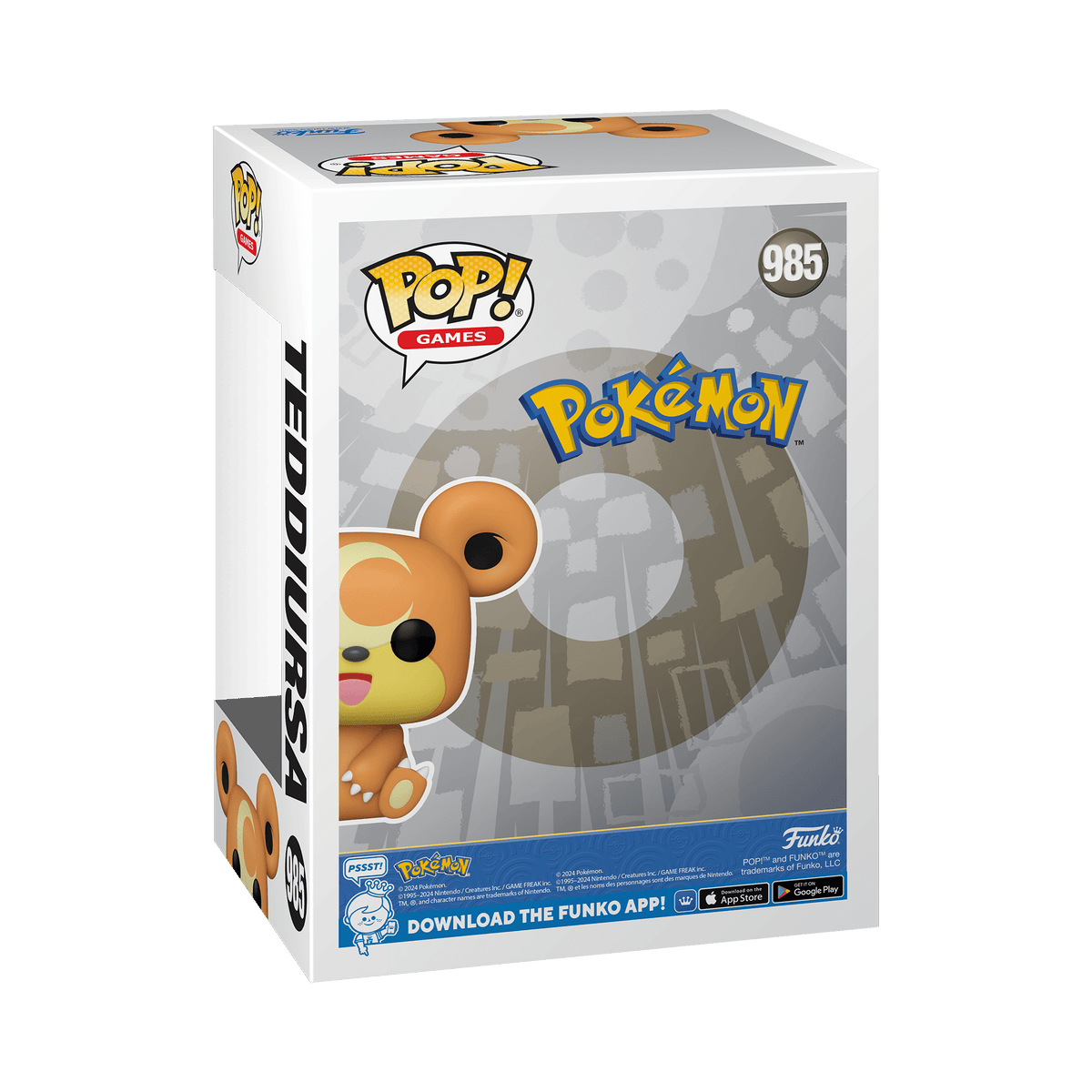 Pop! Vinyl - Pokemon - Teddiursa 889698709361