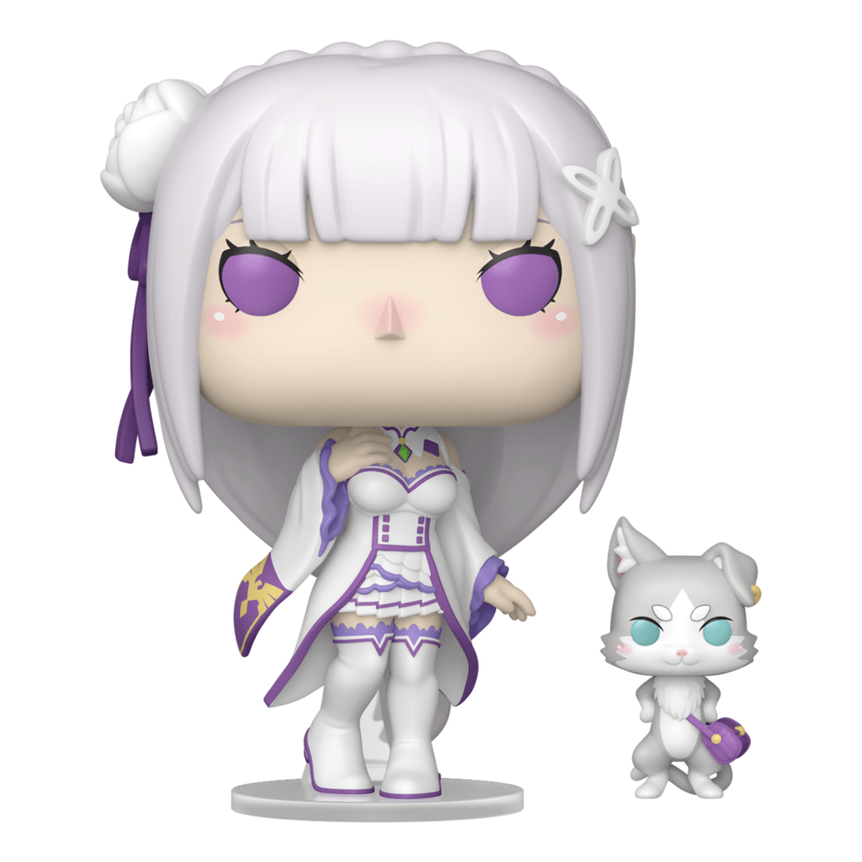 Pop! Vinyl - Re:Zero - Emilia w/Puck