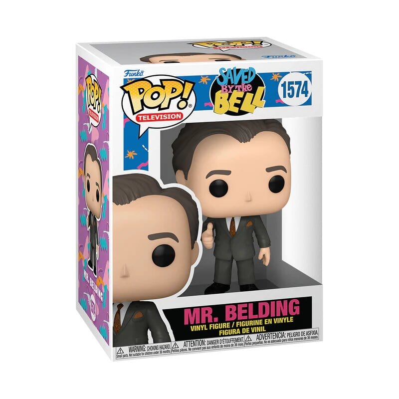 Pop! Vinyl - Saved By The Bell 30th - Mr Belding 889698801812