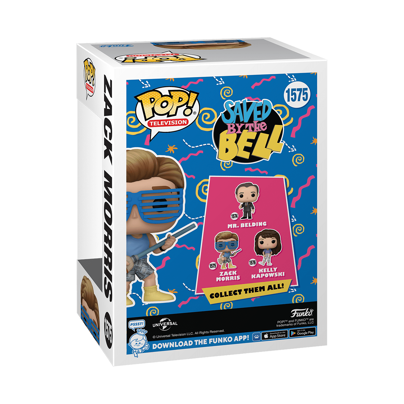 Pop! Vinyl - Saved By The Bell 30th - Zack 889698801843