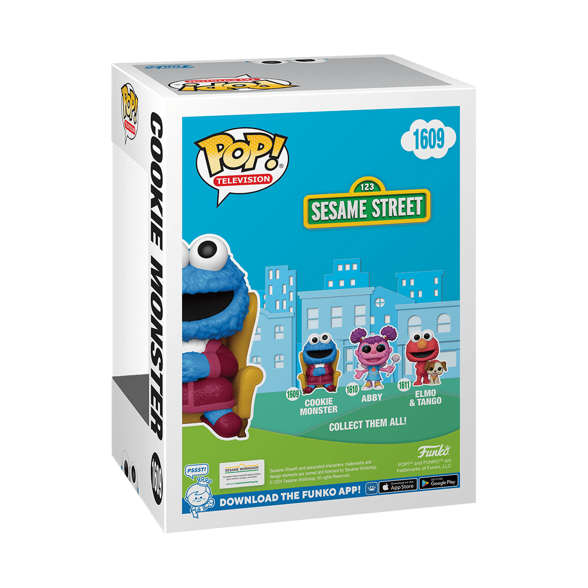 Pop! Vinyl - Sesame Street - Cookier Monster 889698801423