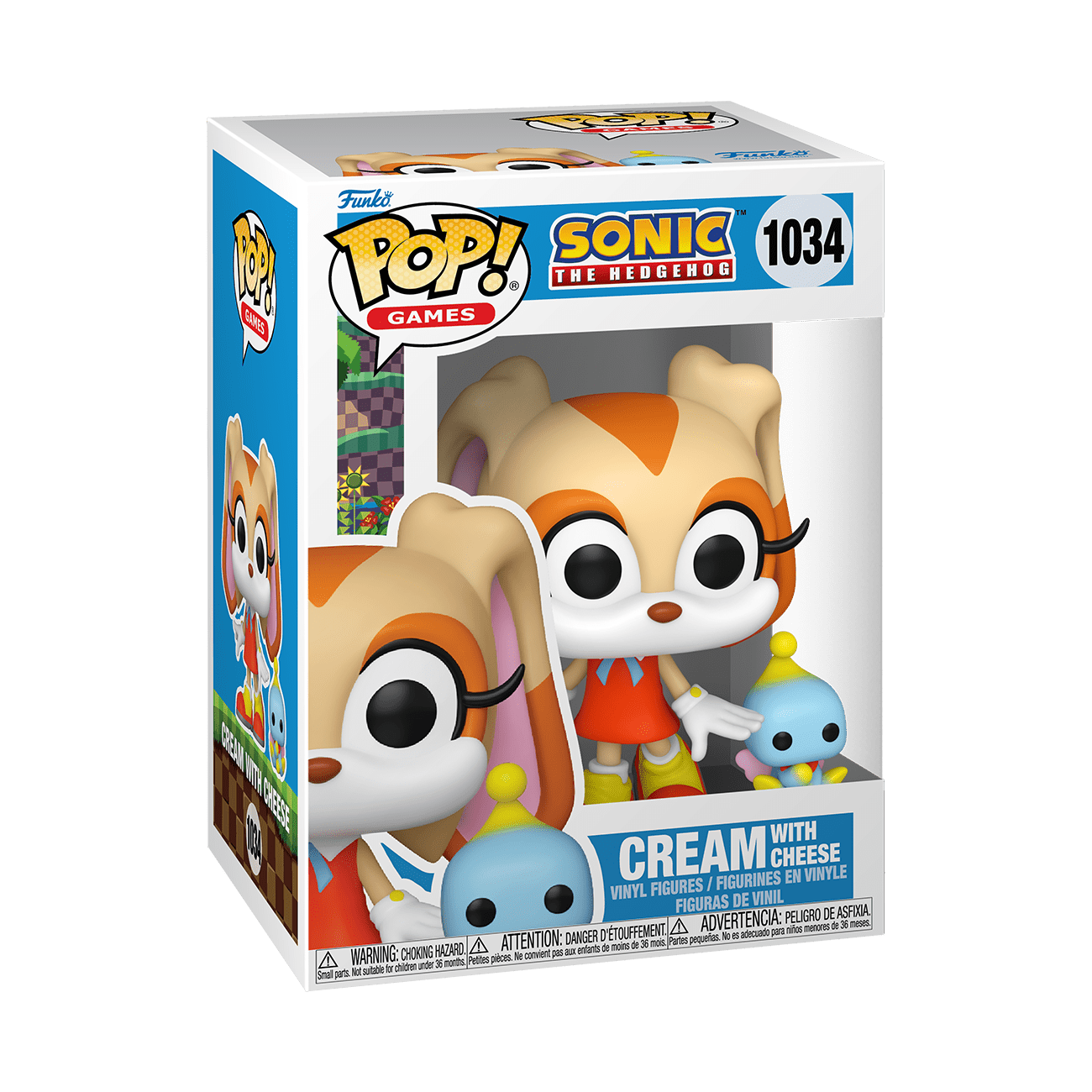 Pop! Vinyl - Sonic - Cream w/ Cheese 889698803076