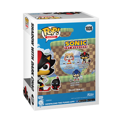 Pop! Vinyl - Sonic - Shadow w/ Dark Chao 889698803083