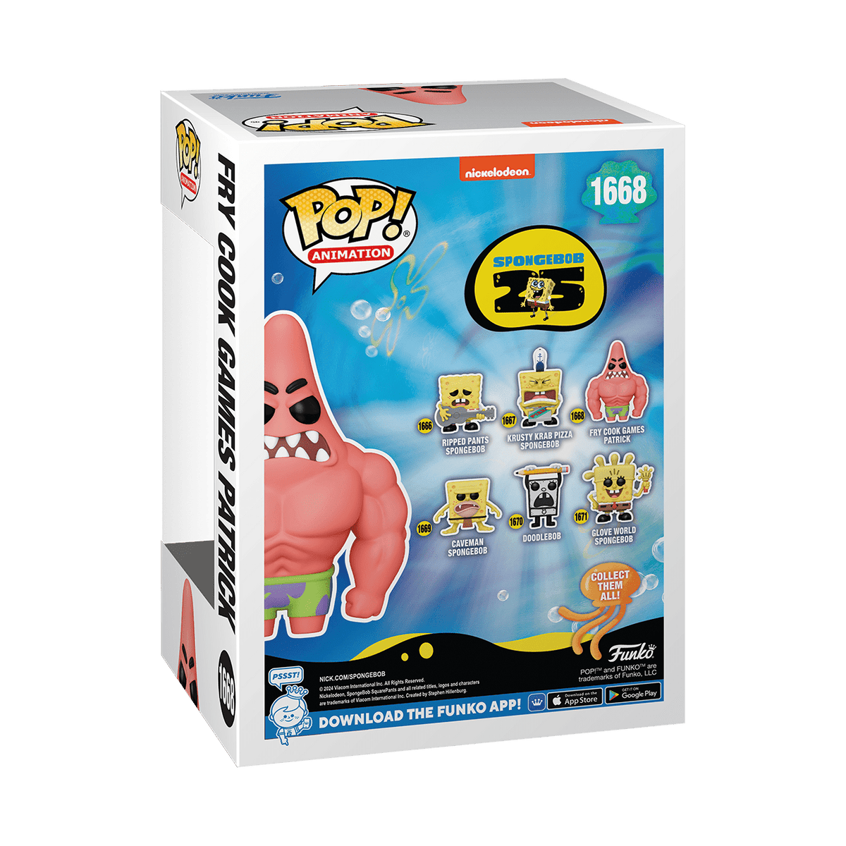 Pop! Vinyl - Spongebob - Patrick w/ Muscles 889698757362