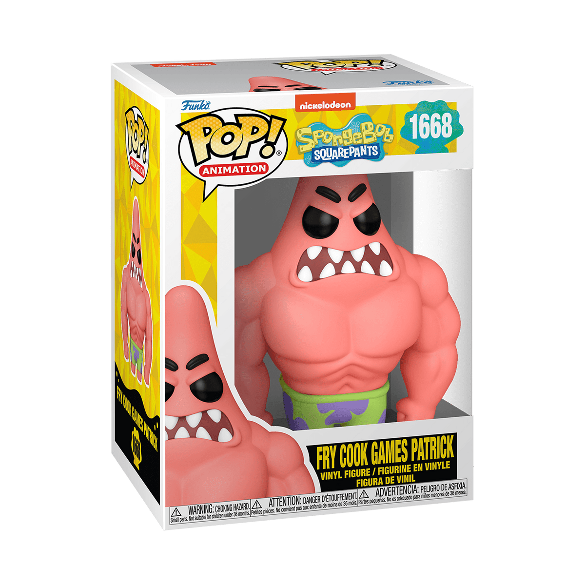 Pop! Vinyl - Spongebob - Patrick w/ Muscles 889698757362