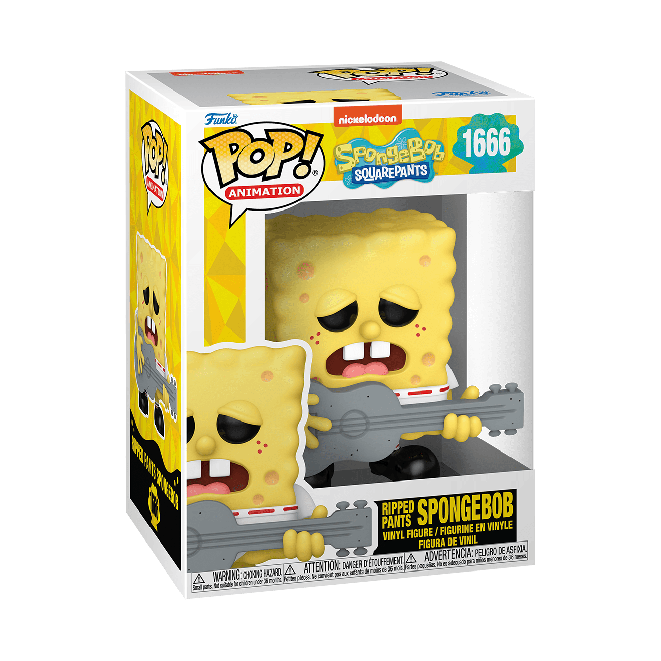 Pop! Vinyl - Spongebob - Spongebob w/ Guitar 889698757355