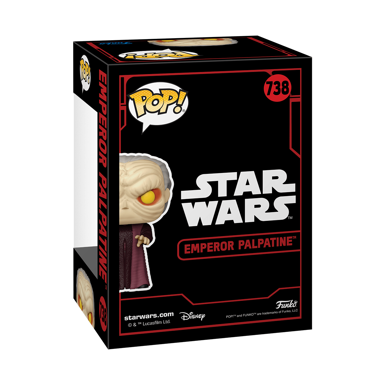 Pop! Vinyl - Star Wars Darkside - Palpatine 889698807739