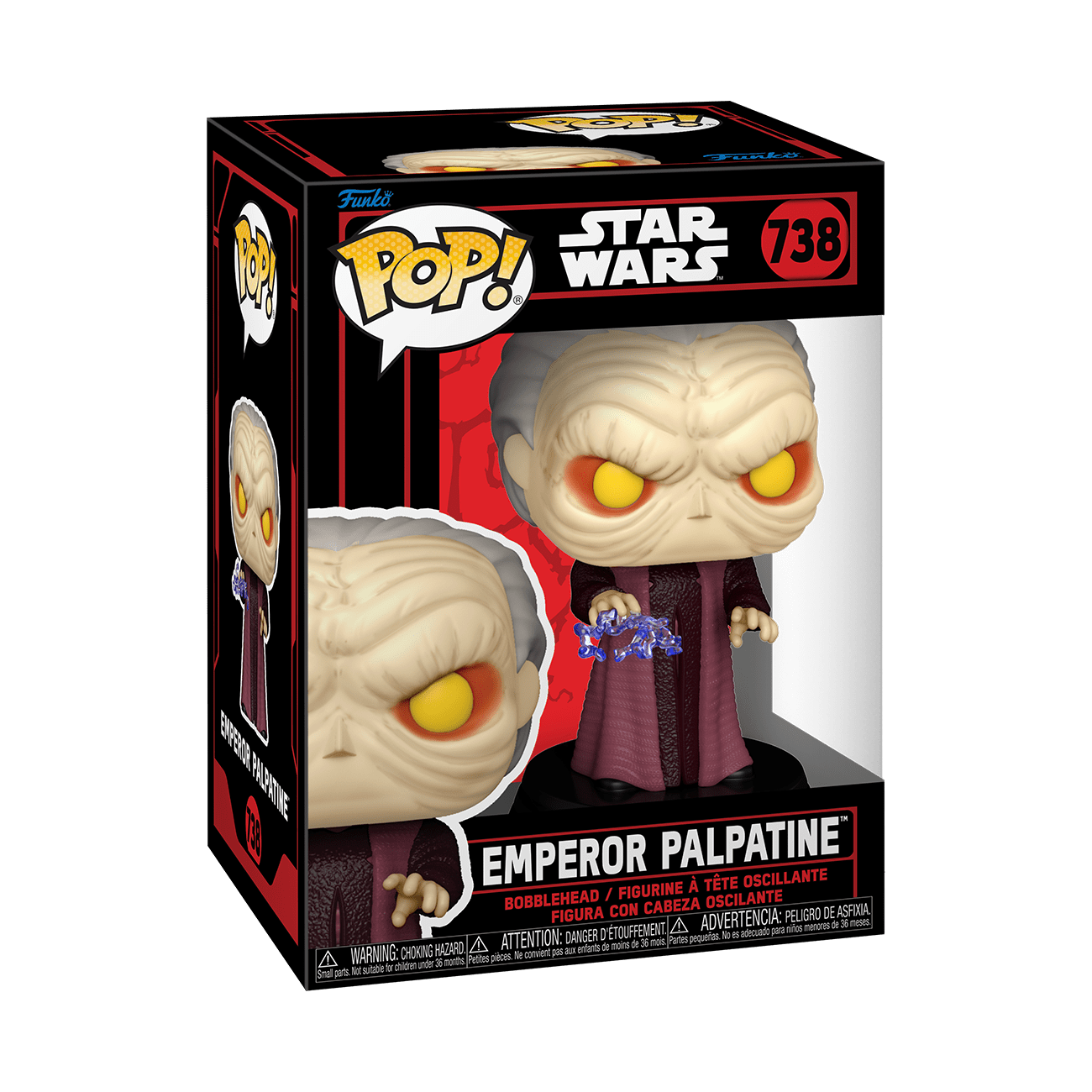 Pop! Vinyl - Star Wars Darkside - Palpatine 889698807739