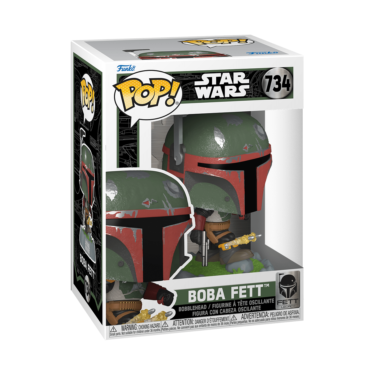 Pop! Vinyl - Star Wars FL - Boba Fett w/ Rockets 889698827225