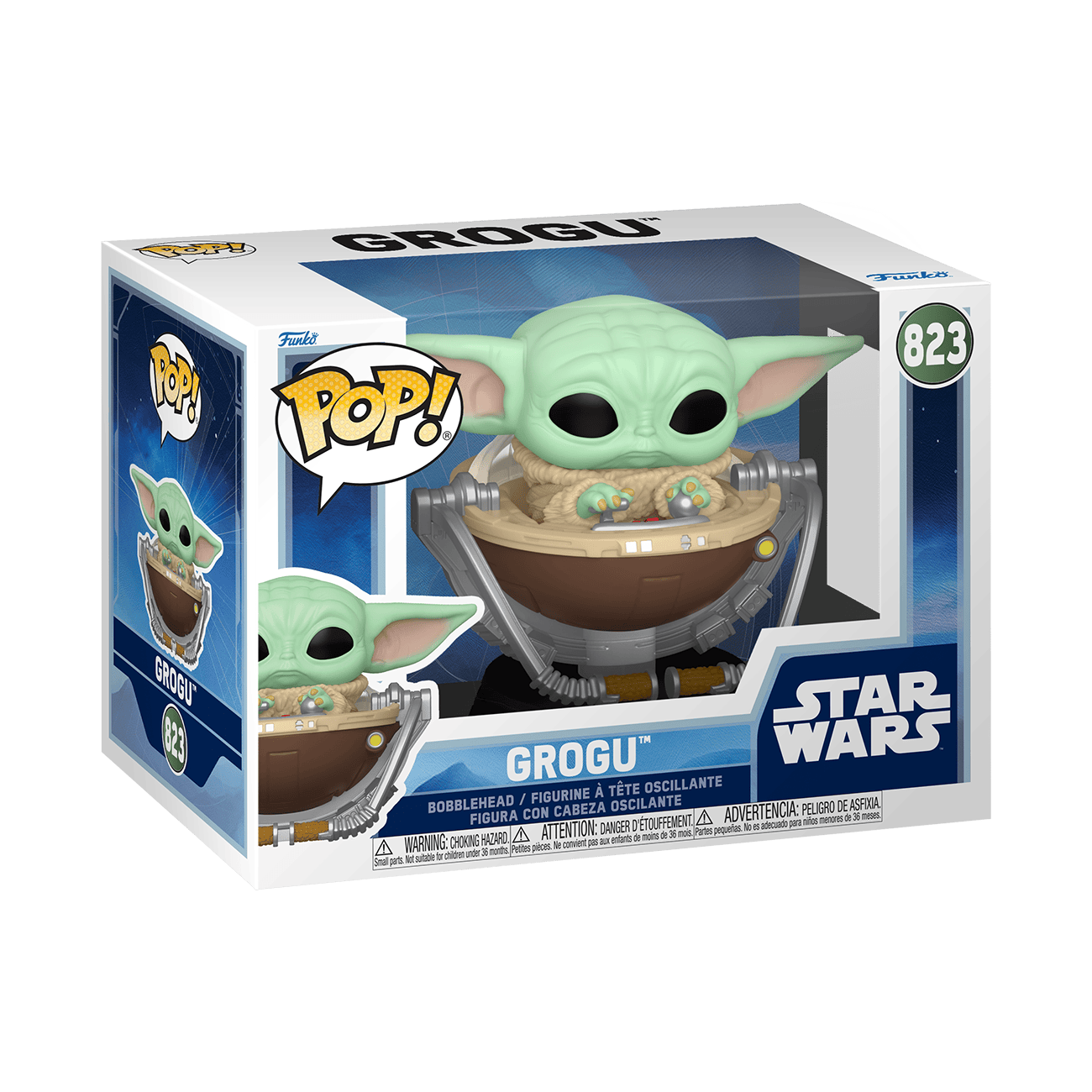 Pop! Vinyl - Star Wars M&G - Grogu in Pram 889698904513