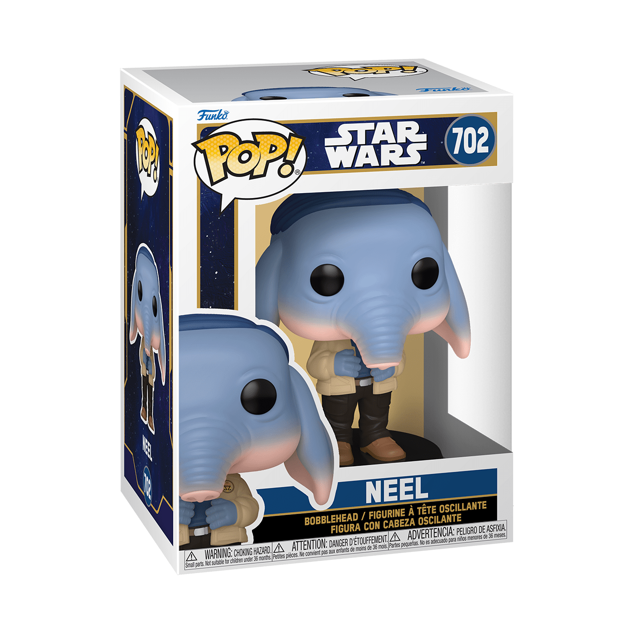 Pop! Vinyl - Star Wars Skeleton Crew - Neel 889698767354