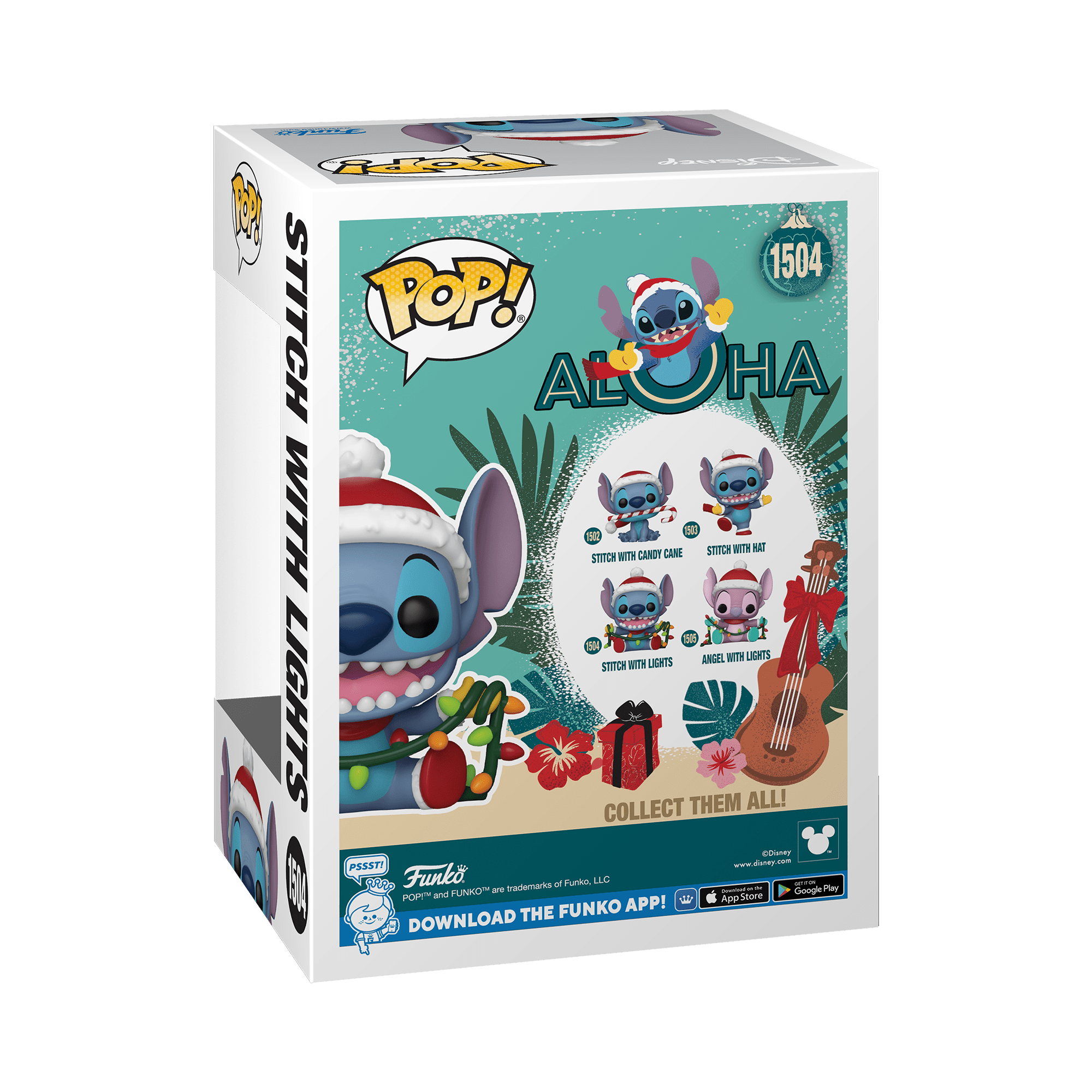 Pop! Vinyl - Stitch w/ Christmas Lights 889698800389