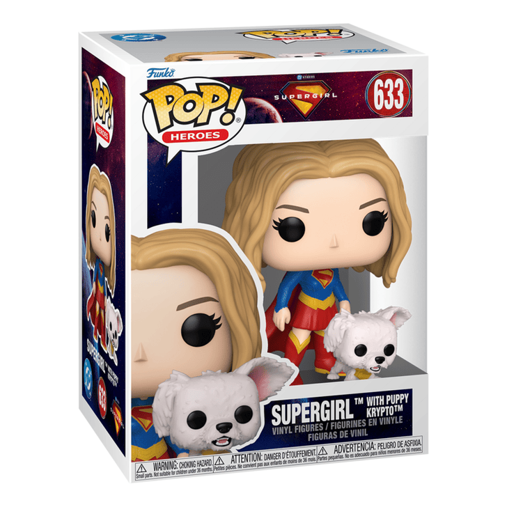 Pop! Vinyl - Supergirl - Supergirl w/Puppy Krypto