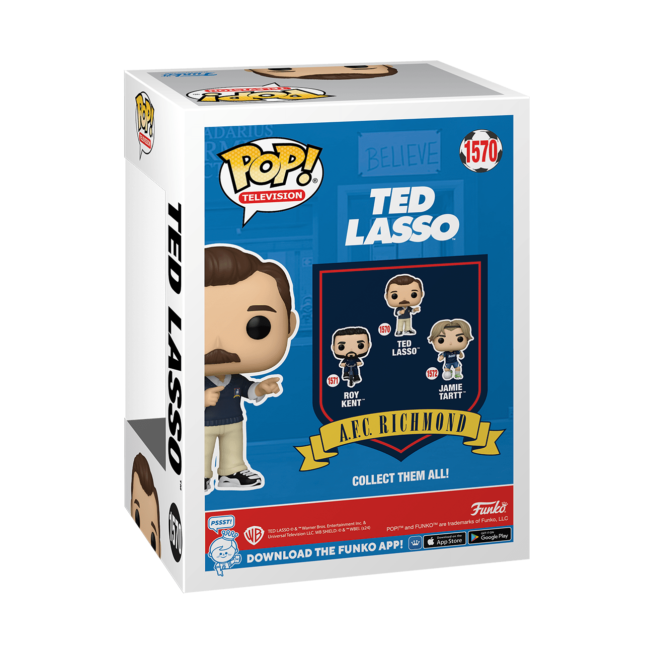 Pop! Vinyl - Ted Lasso - Ted Lasso (Pointing) 889698757188