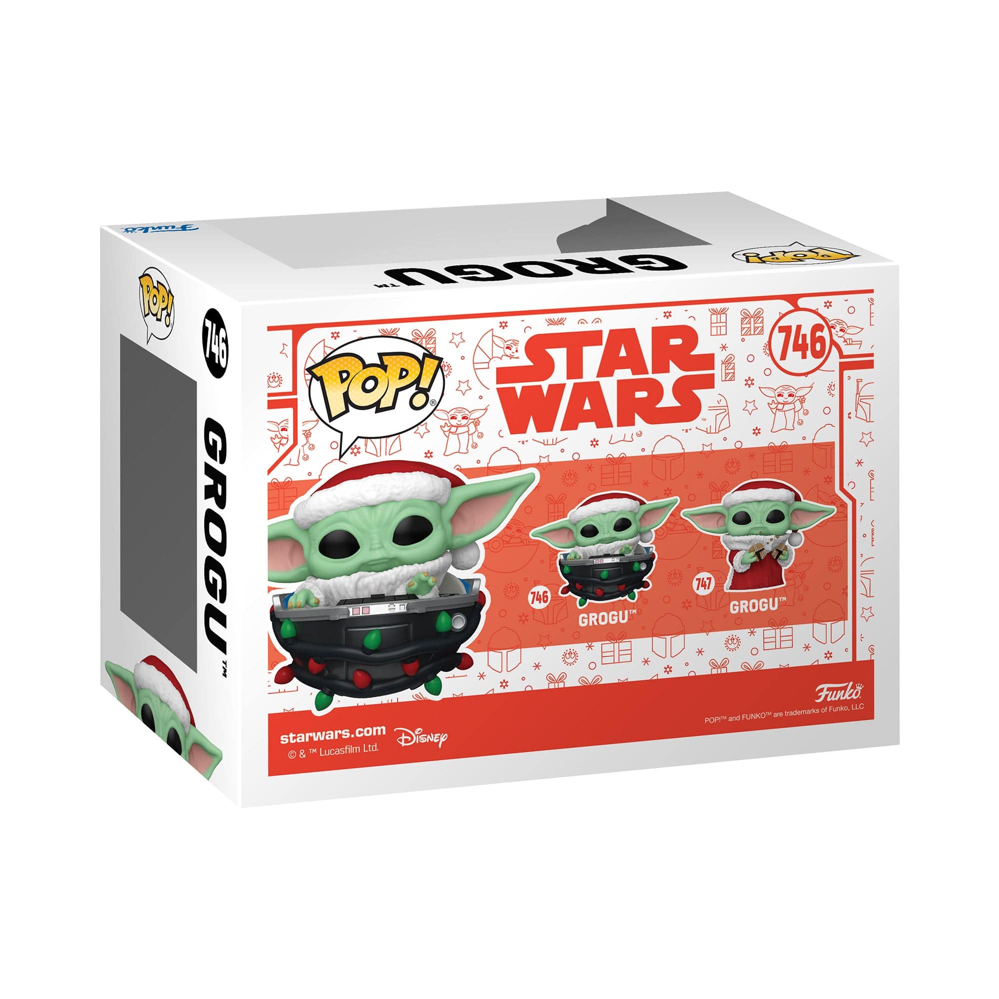 Pop! Vinyl - The Mandalorian - Holiday Grogu 889698800099