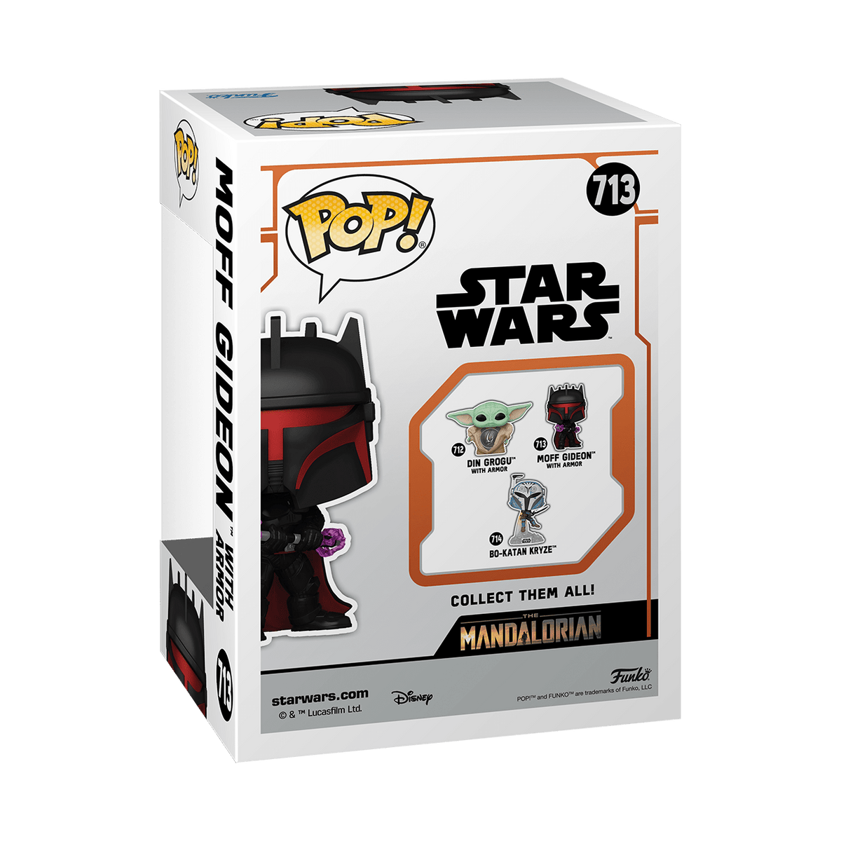 Pop! Vinyl - The Mandalorian - Moff w/Armour 889698800051