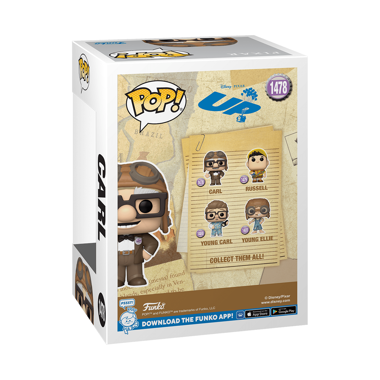 Pop! Vinyl - Up - Carl 889698808361