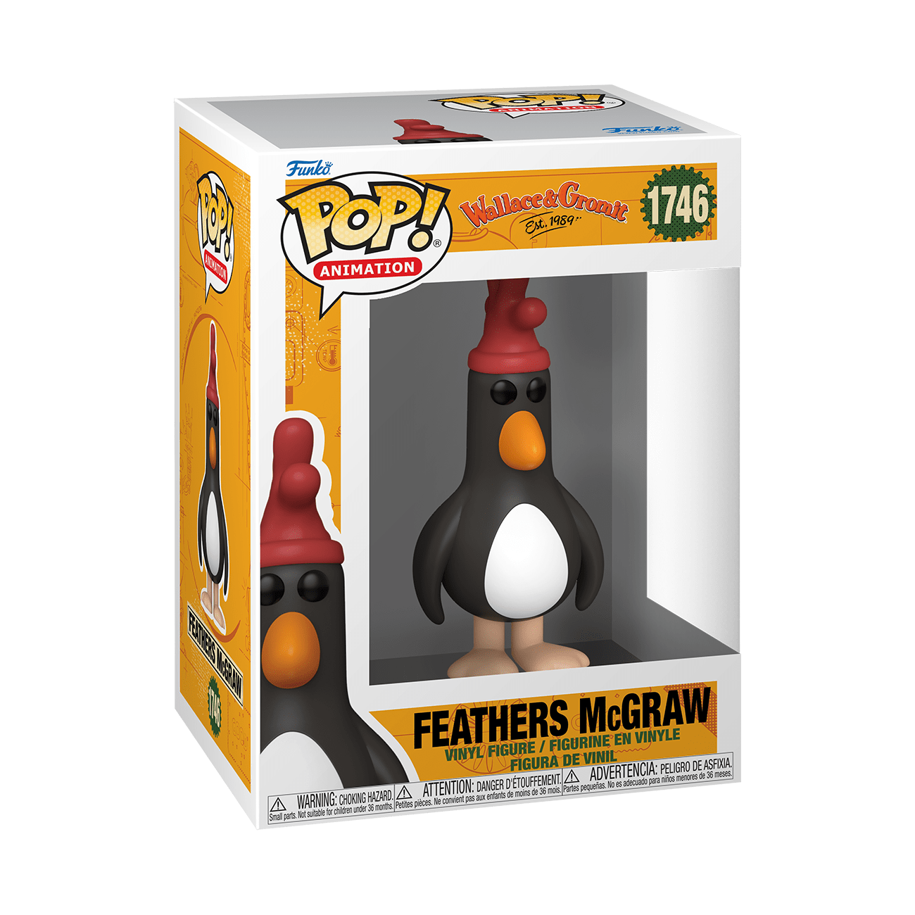 Pop! Vinyl - Wallace & Gromit - Feathers 889698797825