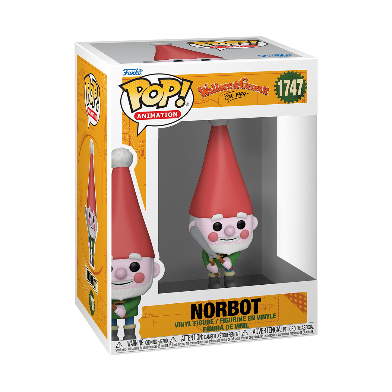 Pop! Vinyl - Wallace & Gromit - Norbot 889698797832