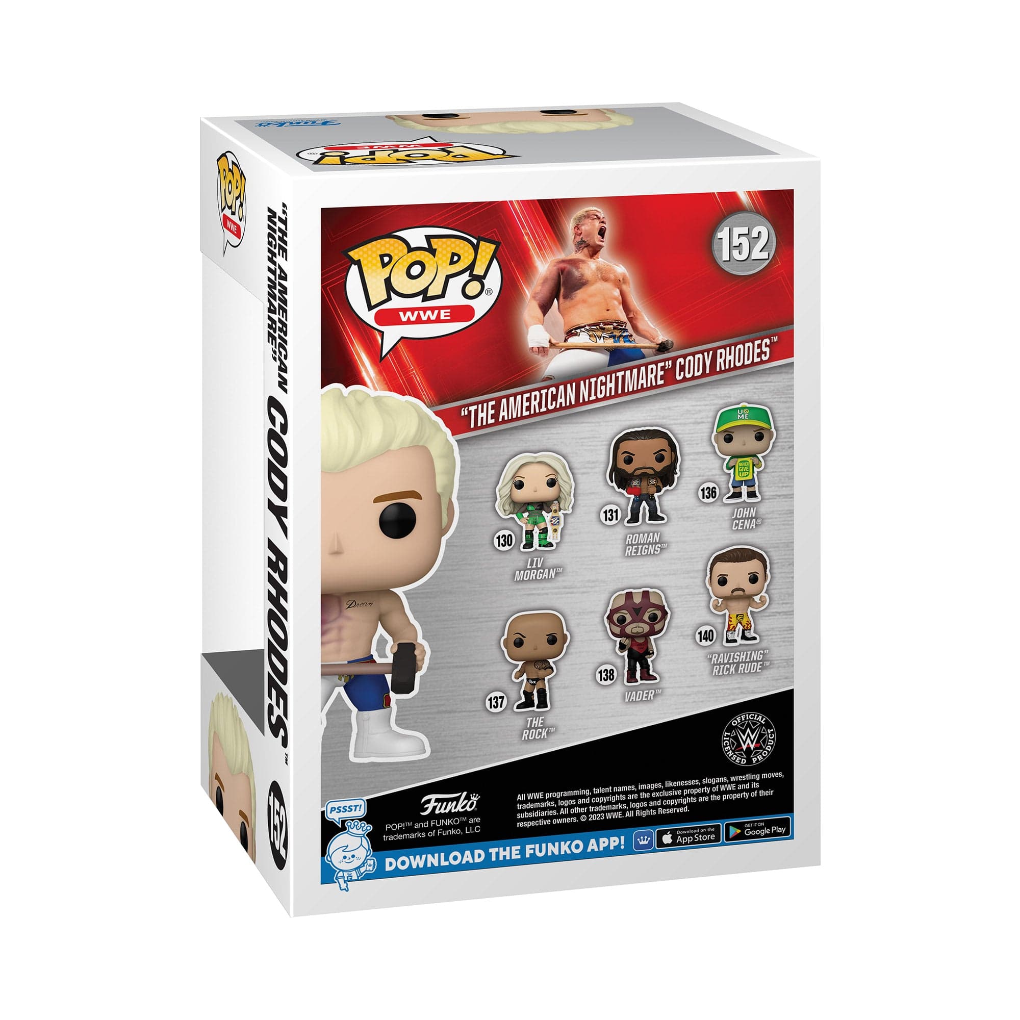 Pop! Vinyl - WWE - Cody Rhodes (HIAC) 889698750998