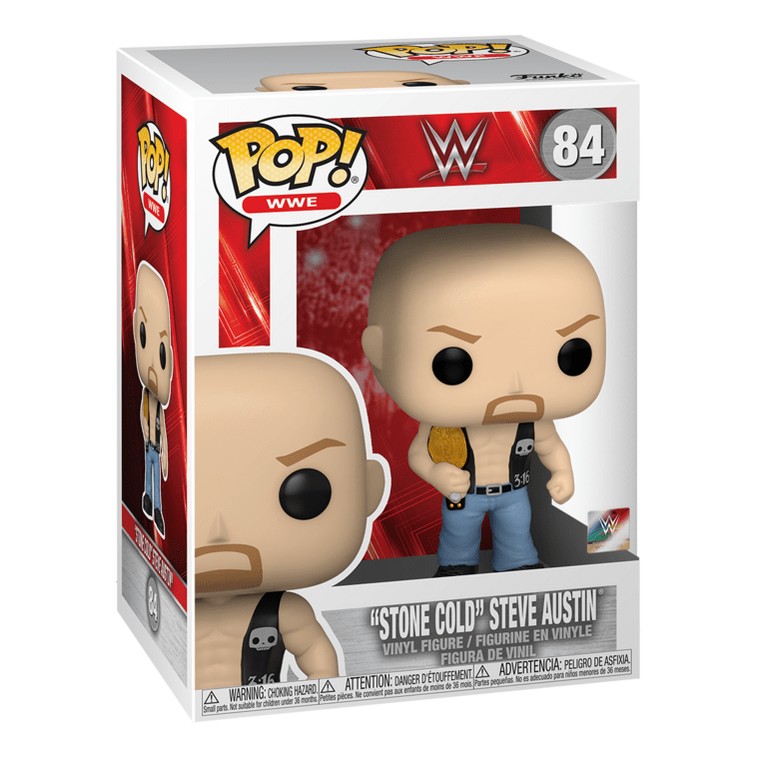 Pop! Vinyl - WWE - Stone Cold Steve Austin w/Belt