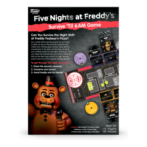 Funko Games - Five Nights At Freddy's Survive 'Til 6am 889698517614