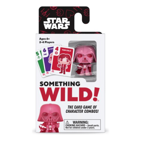 Funko Games - Star Wars - Darth Vader Pink Edition - Something Wild Card Game 889698681247