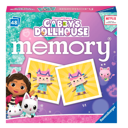Gabby's Dollhouse Mini Memory Game 4005556209569