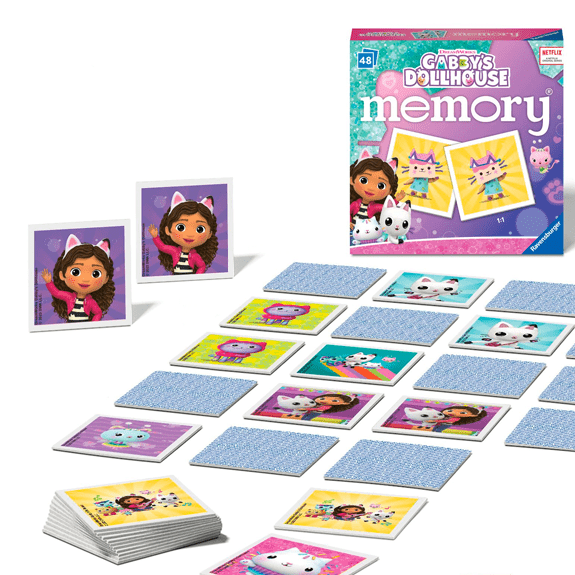 Gabby's Dollhouse Mini Memory Game 4005556209569