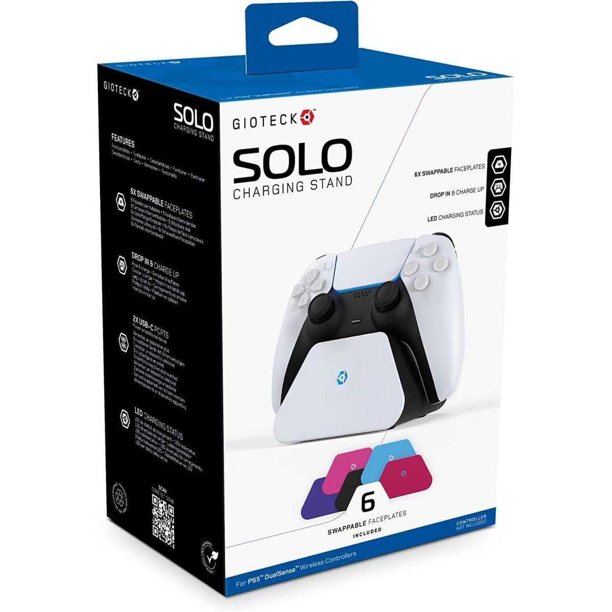 Gioteck Solo Charging Stand for PS5 DualSense