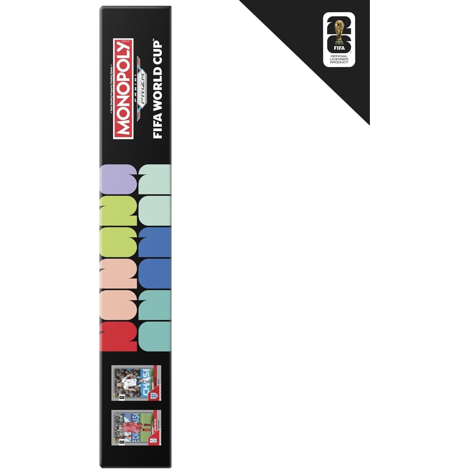 FIFA World Cup Monopoly Panini Prizm - Officially Licensed FIFA World Cup 2026 Football Board Game with Panini Prizm 5010996385284