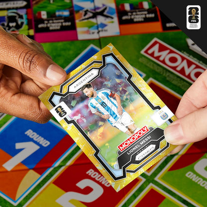FIFA World Cup Monopoly Panini Prizm - Officially Licensed FIFA World Cup 2026 Football Board Game with Panini Prizm 5010996385284