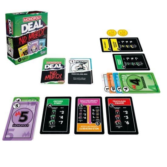 Monopoly Deal No Mercy Card Game 5010996406156