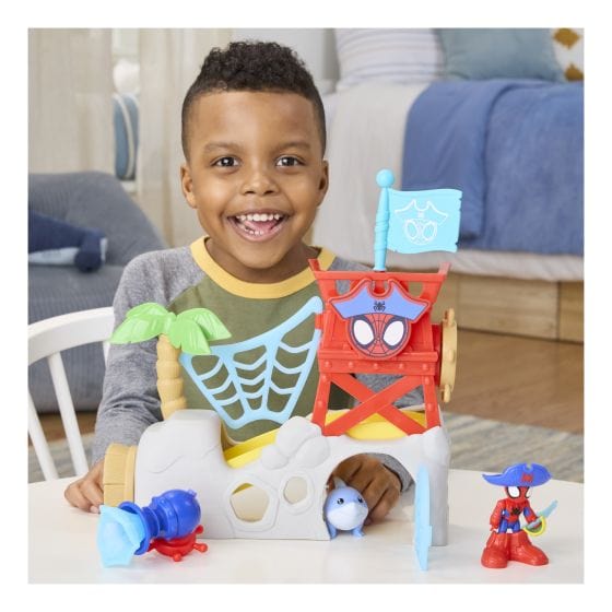 Spidey & His Amazing Friends - Spidey Island 3" Playset 5010996308757