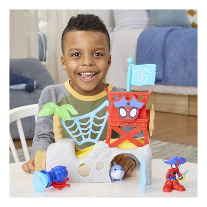 Spidey & His Amazing Friends - Spidey Island 3" Playset 5010996308757