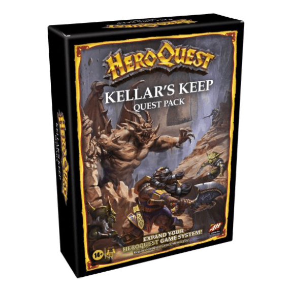 Avalon Hill HeroQuest Kellar's Keep Quest Pack 5010993938063