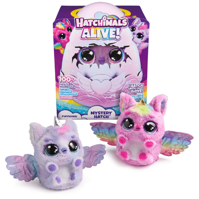 Hatchimals Alive Mystery Hatch Pufficorn Egg - Who Will You Hatch? 778988509142