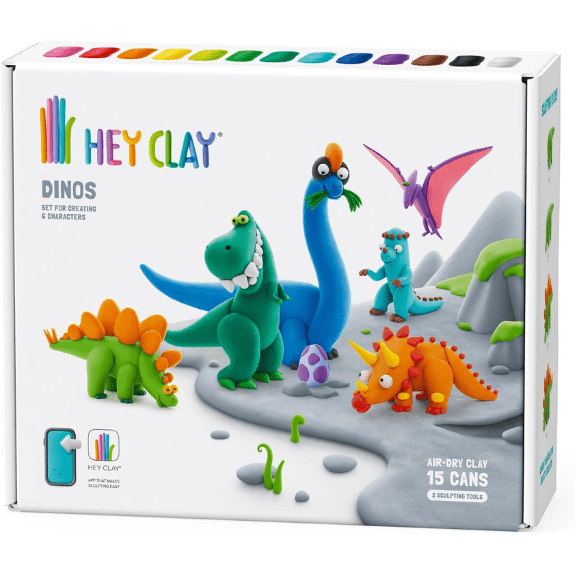 Hey Clay Dinos 15 Can 5011666733633