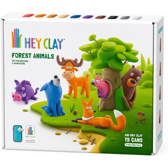 Hey Clay Forest Animals 15 Can 5011666735736