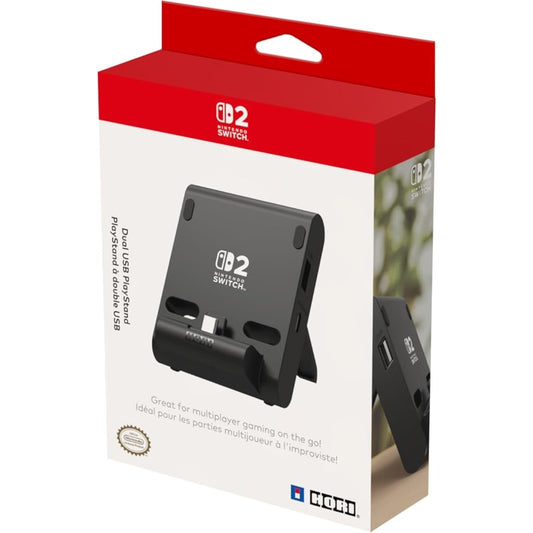 Hori Dual USB PlayStand Nintendo Switch 2 Accessory 4961818039780