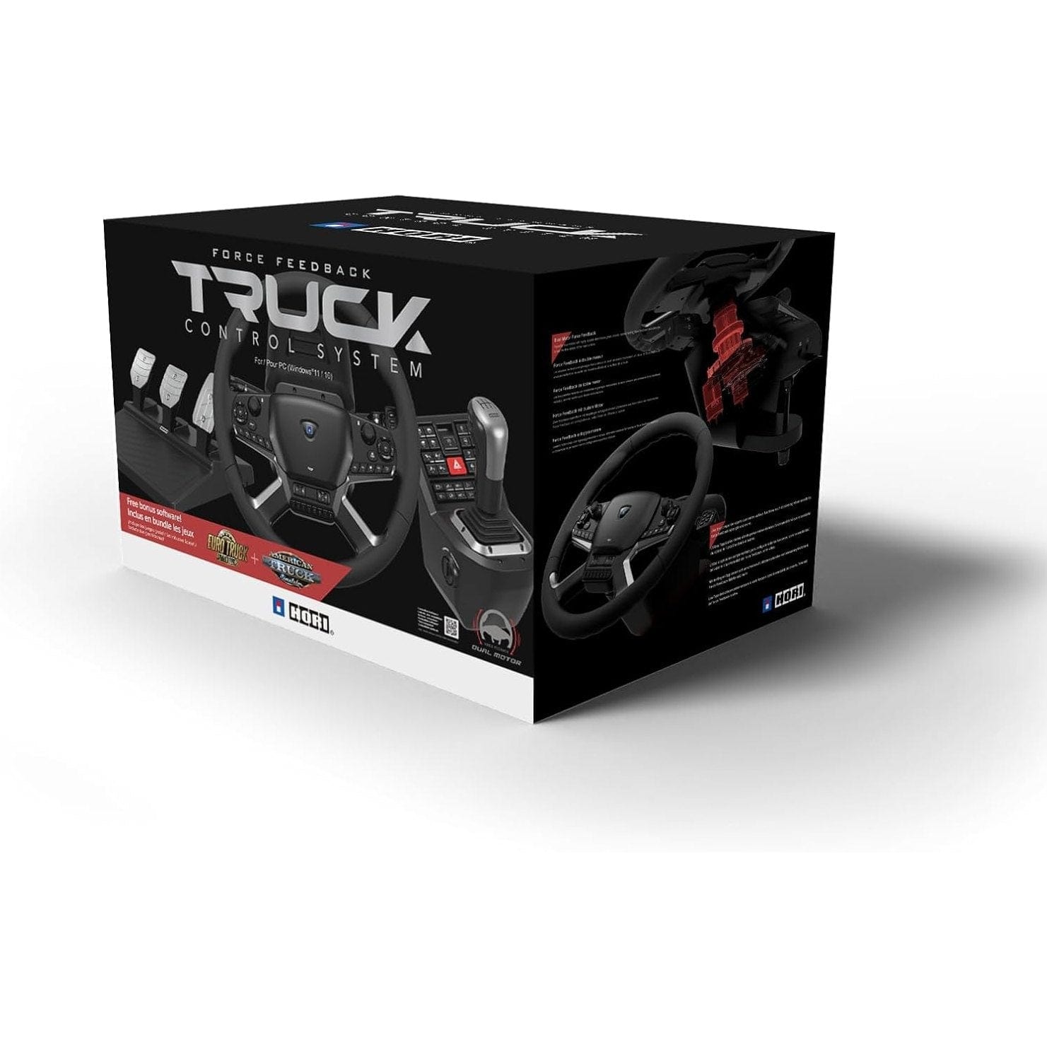 HORI Force Feedback Truck Control System for PC (Windows 11/10) 4961818038271