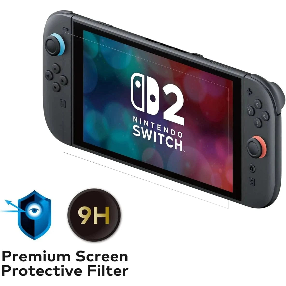 Hori - Premium Screen Protective Filter For Nintendo Switch 2 - Transparent 4961818041080